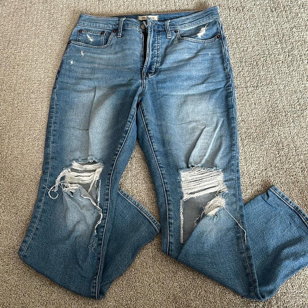 Madewell Perfect Vintage Distressed Jeans